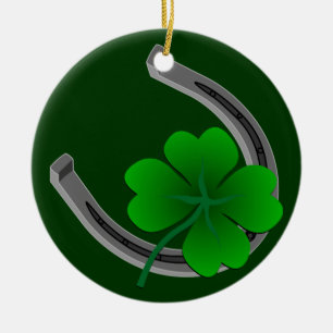 Lucky Charm St Patricks Ornament Custom Decoration