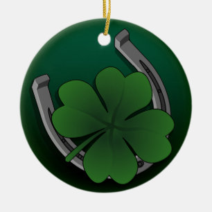 Lucky Charm St Patricks Ornament Custom Decoration