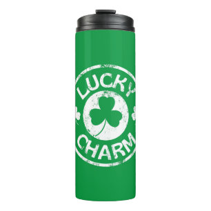 Lucky Charm Vintage St Patrick's Day Thermal Tumbler