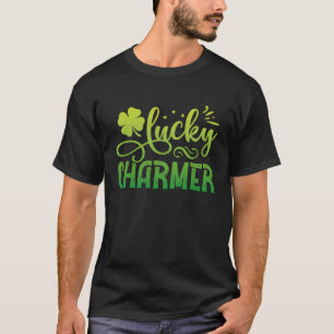 Lucky Charmer Funny St Patrick's Day Lucky Charms  T-Shirt