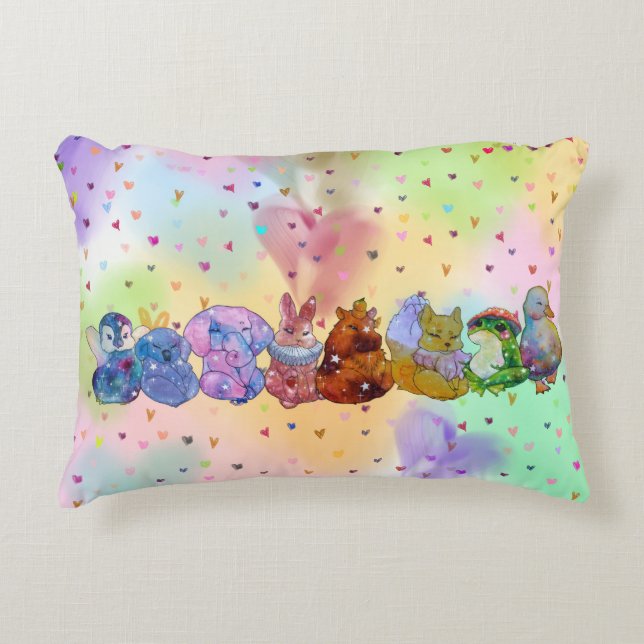 Lucky Charms Accent Pillow (Front)