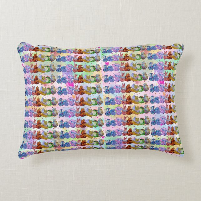 Lucky Charms Accent Pillow (Front)