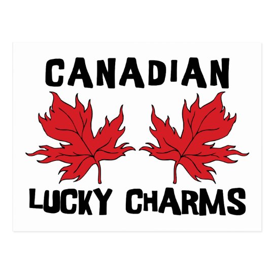 Lucky Charms Canadian Postcard