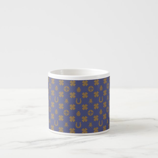 Lucky Charms: Fortune's Embrace - Espresso Cup (Front)