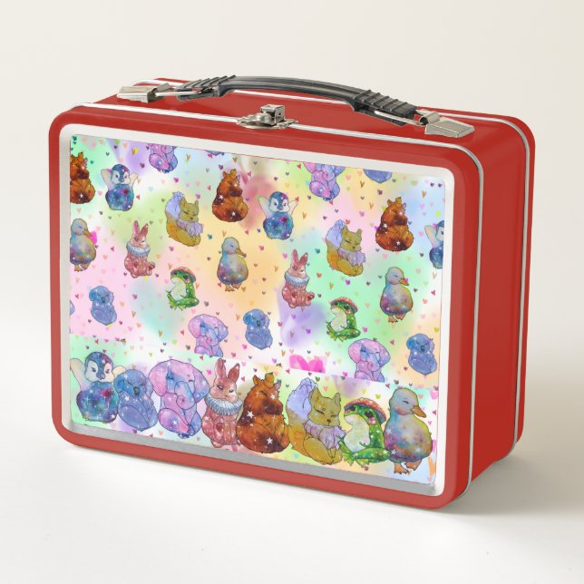 Lucky Charms Metal Lunch Box (Front)