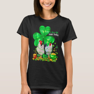 Lucky Chicken Shamrock Saint Patrick's Day Irish T-Shirt
