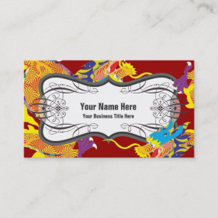 Lucky Chinese Dragon Business Card