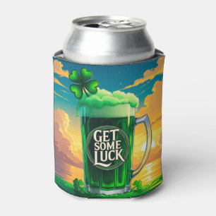 lucky clover can cooler