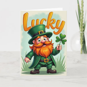 Lucky Clover Card