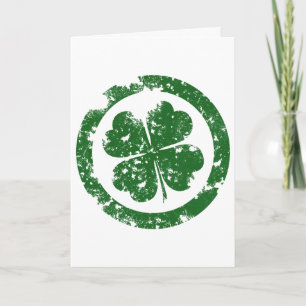 Lucky Clover Card