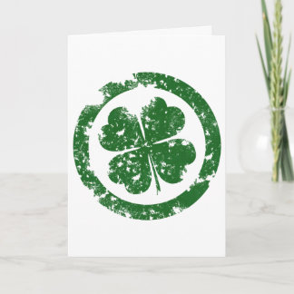 Lucky Clover Card