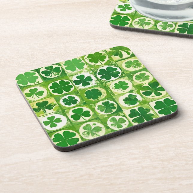 Lucky clover  coaster (Left Side)