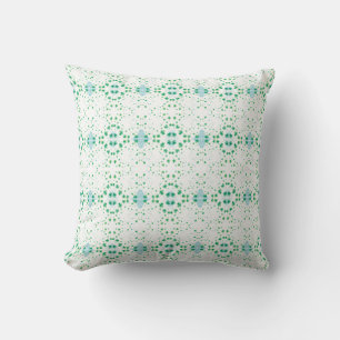 Lucky Clover Design for St. Patrick's Day Throw Pillow