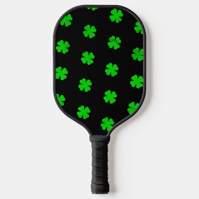 Lucky Clover Pickleball Paddle (Front)