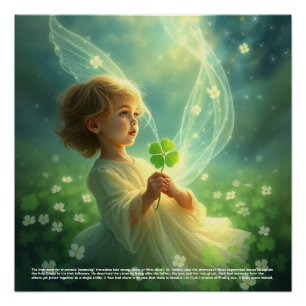 Lucky Clover Poster
