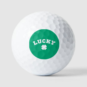 Lucky Clover St. Patricks Day Golf Balls