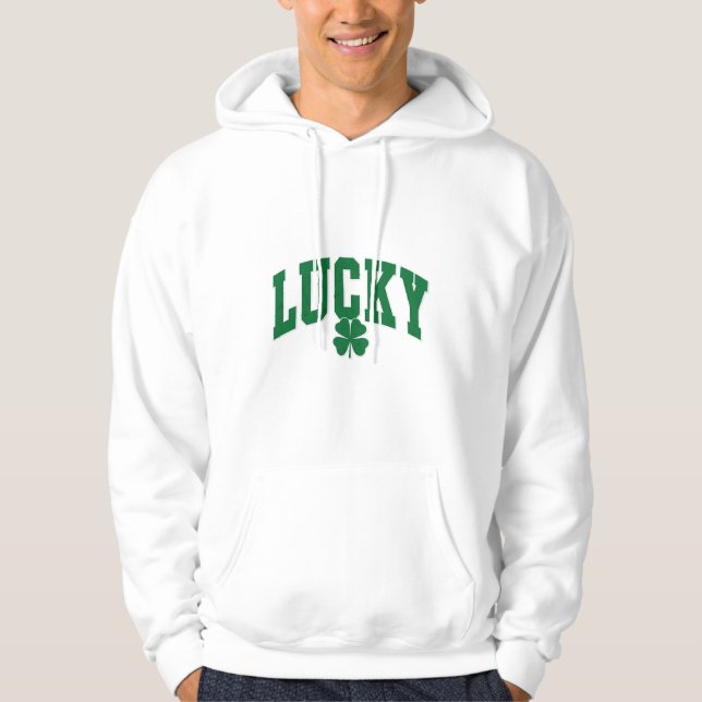 Lucky Clover Sweat - shirt à capuche - St. Patrick (Devant)