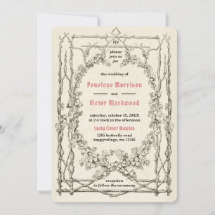 Lucky Clover Wedding Invitation