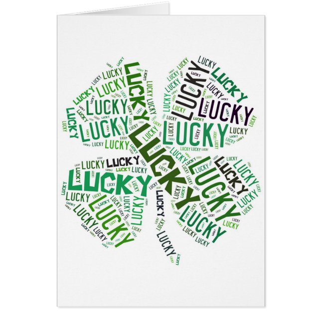 Lucky Clover Word (Devant)