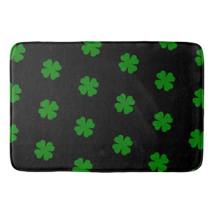 Lucky Clovers Bath Mat