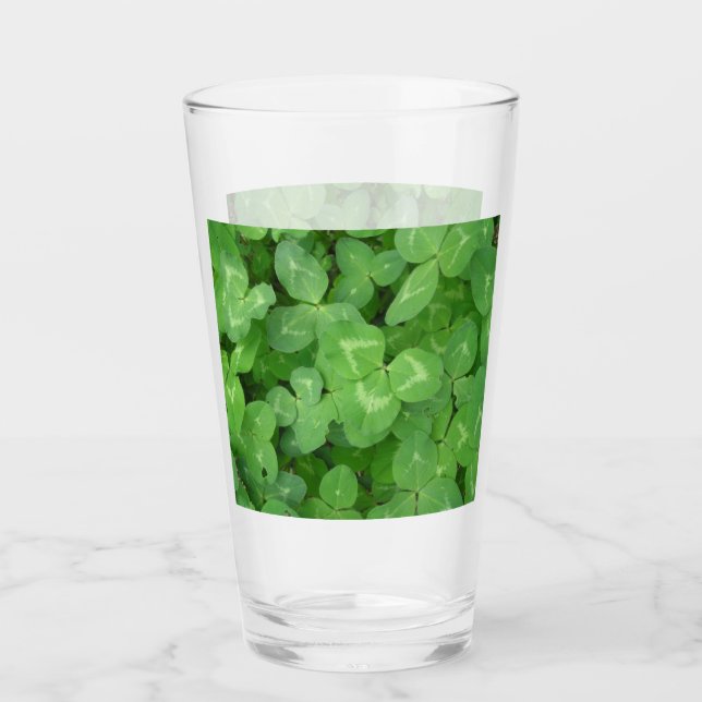 Lucky Clovers! Glass (Front)