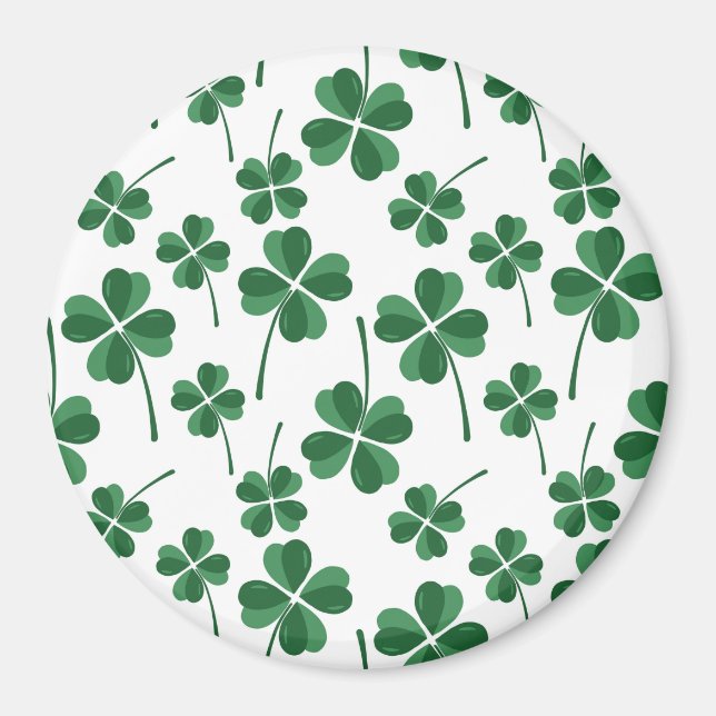 lucky clovers magnet (Front)