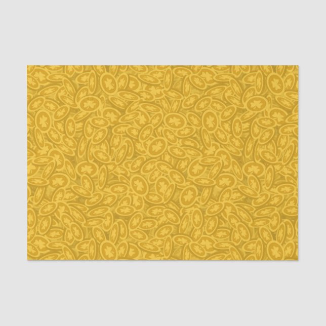 Lucky Coins Medley Tissue Paper (Front)