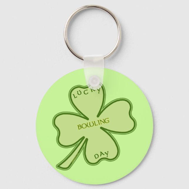 Lucky Day Bowling Keychain (Front)
