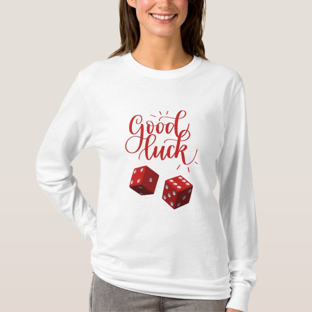lucky day dices T-Shirt (Front)