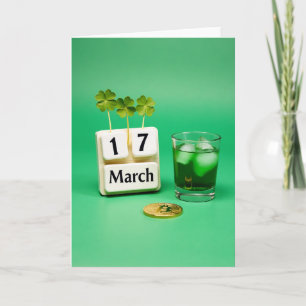 Lucky Day Green March 17 Card