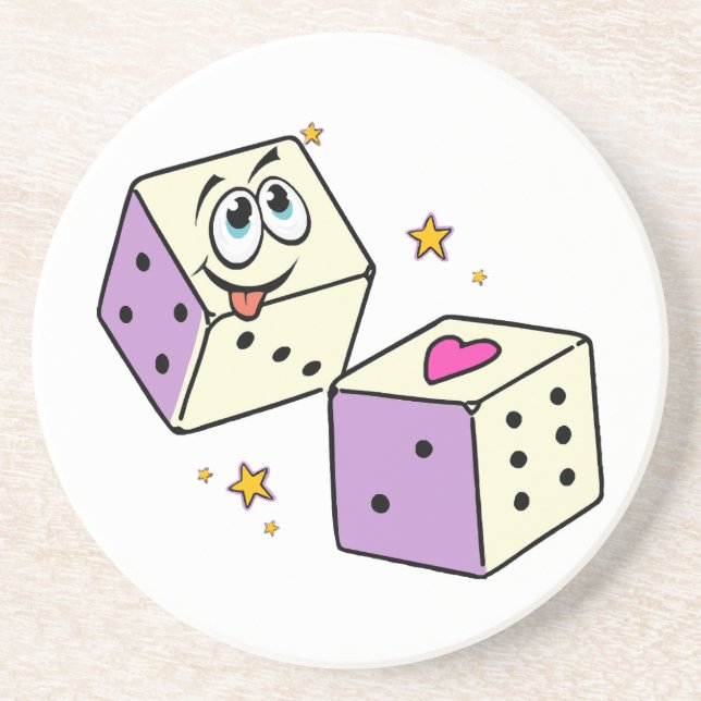 Lucky Dice Coaster (Front)