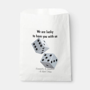 Lucky Dice Favour Bag