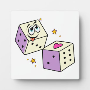 Lucky Dice Plaque