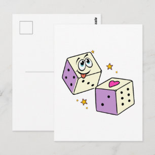 Lucky Dice Postcard