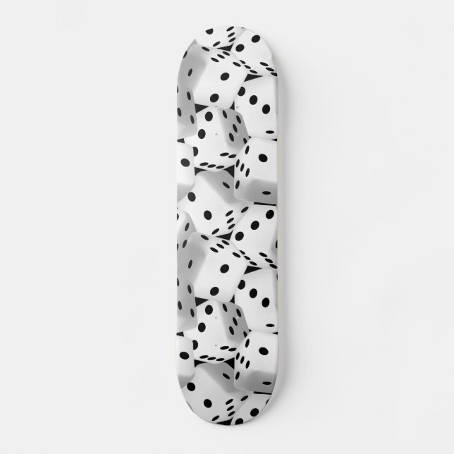 Lucky dice skateboard (Front)