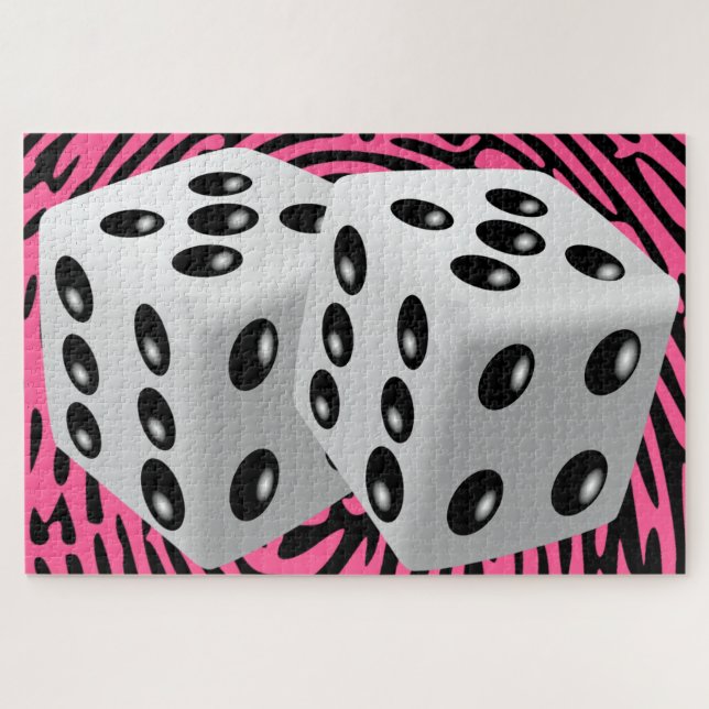 Lucky Dices Jigsaw Puzzle (Horizontal)