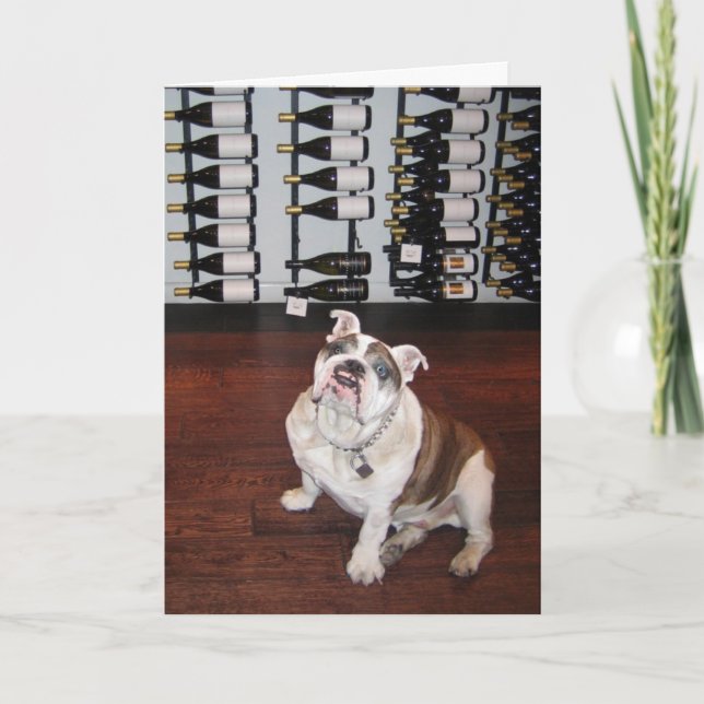 Lucky Dog Card (Front)