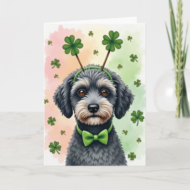 Lucky Dog Celebration Card (Front)