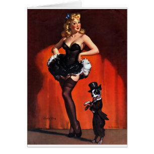 Lucky Dog Pin Up