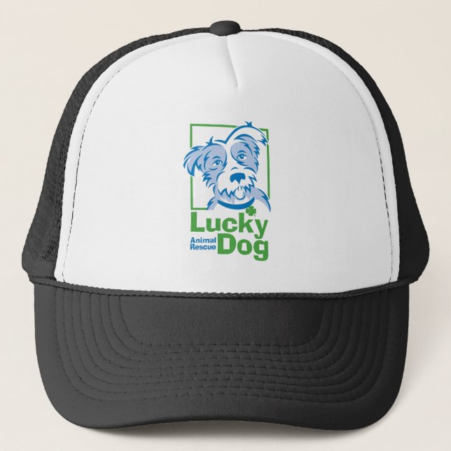 Lucky Dog Trucker Hat (multiple colours available) (Front)