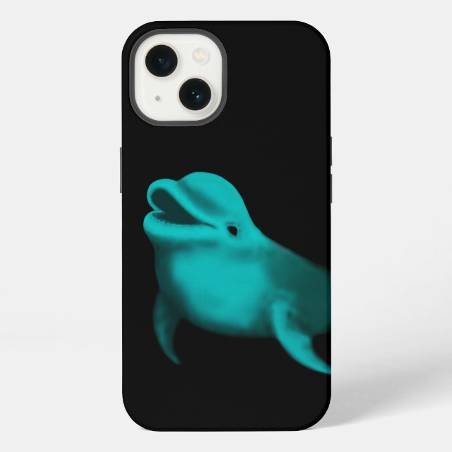 Lucky Dolphin iPhone Case (Back)