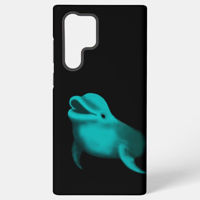 Lucky Dolphin Samsung Galaxy S22 Ultra Case (Back)