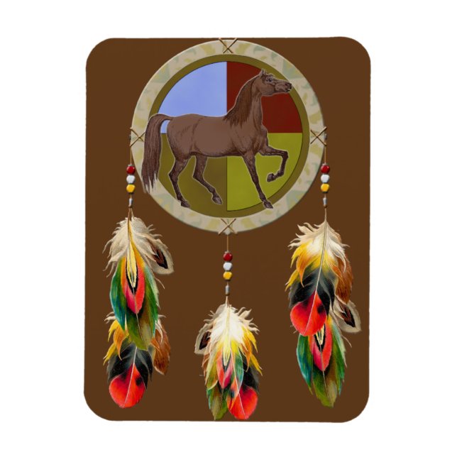 Lucky Dream Horse Magnet (Vertical)