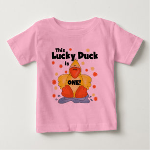 Lucky Duck 1st Birthday T-shirts and Gifts