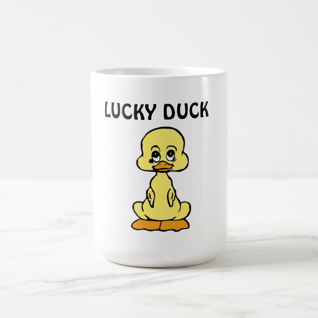 LUCKY DUCK COFFEE MUG (Center)
