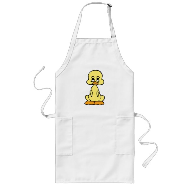 LUCKY DUCK LONG APRON (Front)