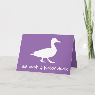 Lucky Duck Mother's Day Card