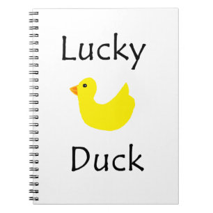 Lucky Duck Notebook