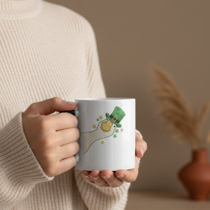 Lucky Duck St. Patrick's Day - Goose in Leprechaun Magic Mug