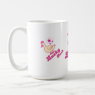 Lucky Duck women T-shirt Modern Design Coffee Mug